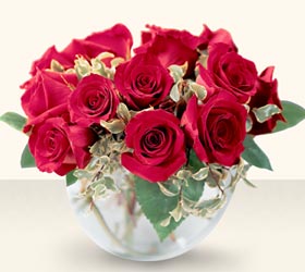  Yozgat çiçek online çiçek siparişi  mika yada cam içerisinde 10 gül - sevenler için ideal seçim -