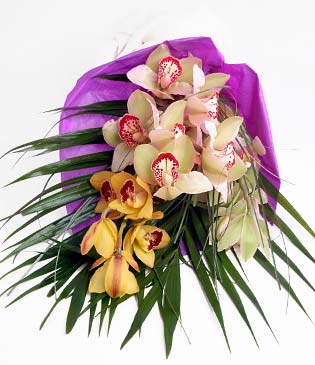  Yozgat cicekciler , cicek siparisi  1 adet dal orkide buket halinde sunulmakta