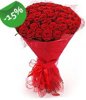 51 adet kırmızı gül buketi özel hissedenlere  Yozgat çiçek siparişi sitesi 