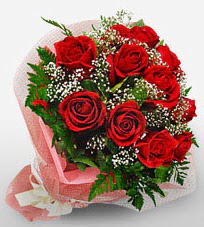 12 adet kırmızı güllerden kaliteli gül  Yozgat çiçek siparişi vermek 