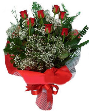 7 kırmızı gül buketi  Yozgat çiçek servisi , çiçekçi adresleri 