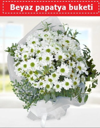 Beyaz Papatya Buketi  Yozgat 14 şubat sevgililer günü çiçek 